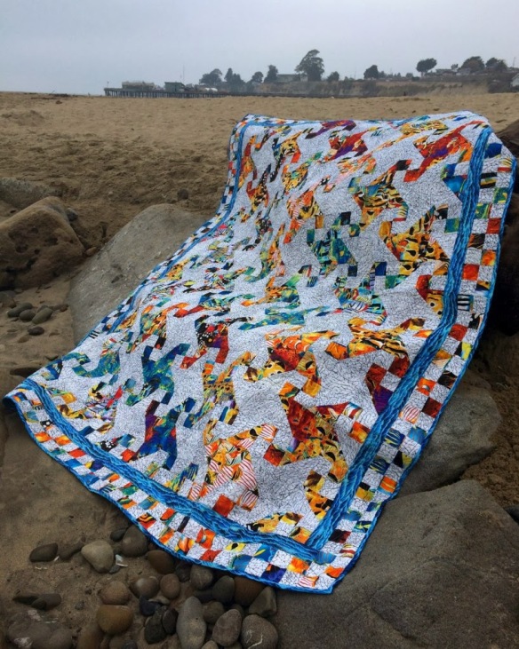 Rip Curl by Karen Foster, Capitola Quilter