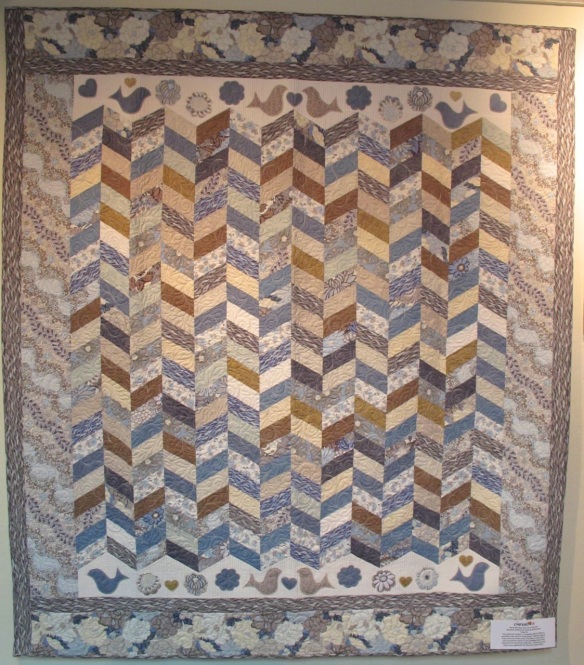 Chevron by Diana McClun, p. 72 of Quilts! Quilts!! Quilts!!! 3rd edition