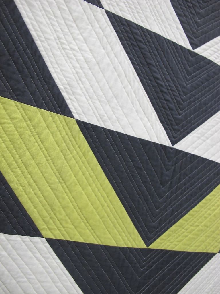 MQG 2014 Quilt of the Month: March. Modern X by Christa Watson.